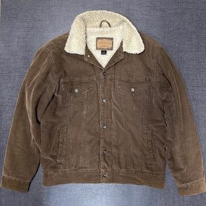 ARIZONA Jean Company Vintage Faux Fur Corduroy Jacket